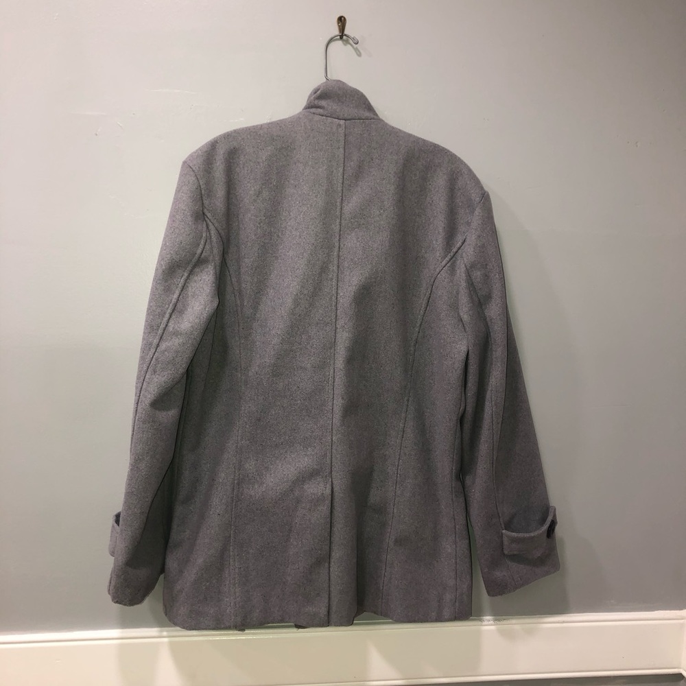 AOWOFS Winter Wool Pea Coats  Overcoa Size XL/EL - Picture 7 of 7